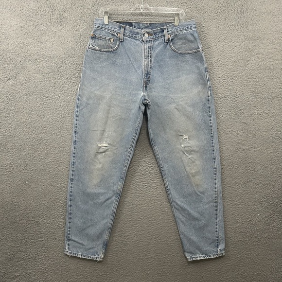Levi's Other - Vintage Levis Jeans Mens 34x32 Blue Denim 560 Loose Fit Tapered Leg Light Wash